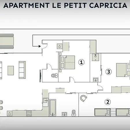 Appartement Le Petit Capricia - Ovo Network